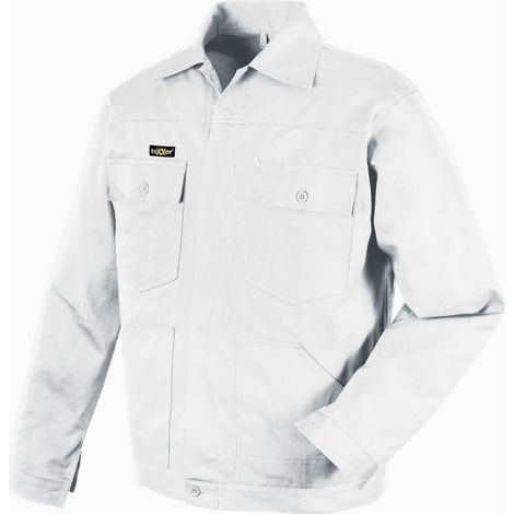 Bundjacke 290 g/m² weiß Größe L (1/4)