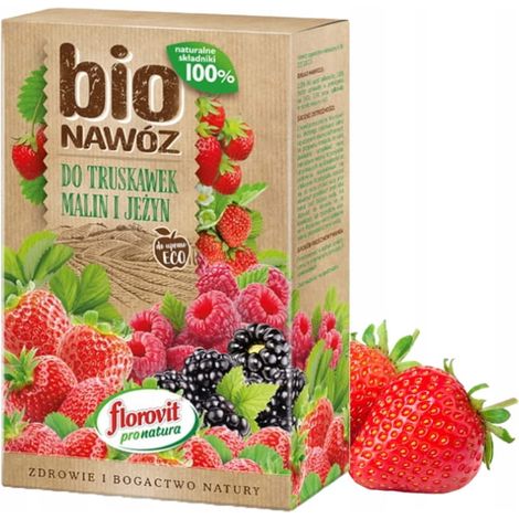 Florovit-Dünger für Erdbeeren, Himbeeren und Brombeeren, granuliert, 1,1 l
