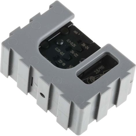 Jeu de matrices de rechange RS PRO, Fût de sertissage ouvert ( Prix pour 1 ) (1/3)