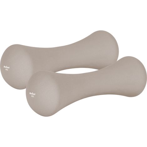 Mancuernas de neopreno de hierro fundido de 2 x 4 kg para ejercicios de entrenamiento Rebel Fitness. (1/4)