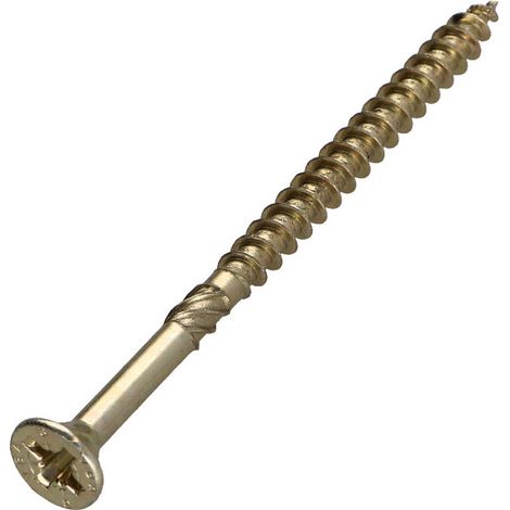 VBA3 Tête fraisée Pozi 4.5X40 Filetage partiel Bichromaté-1 pièce (1/5)