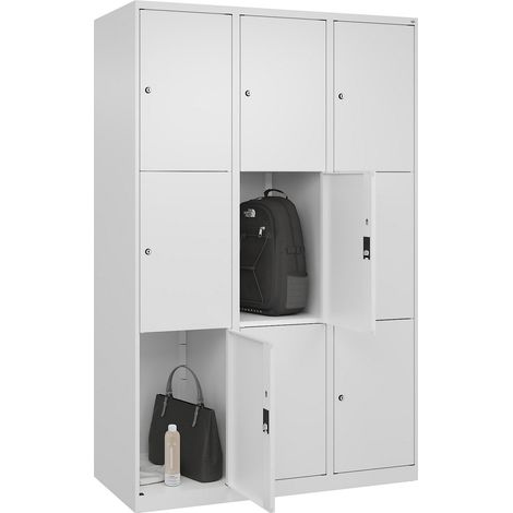 C+P, Vestiaire à 3 casiers Classic PLUS, 3 compartiments, (1/5)