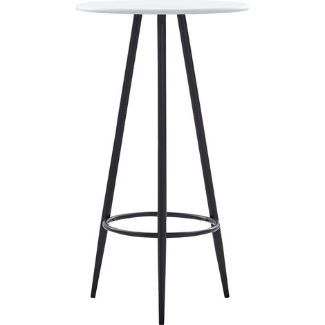Mesa alta de cocina MDF blanco 60x107,5 cm vidaXL (1/4)