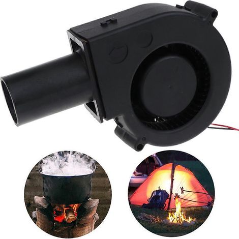 Ventilateur de barbecue extérieur 9733, souffleur d'air électrique pour pique-nique, camping et grillades - 12 V (1/4)