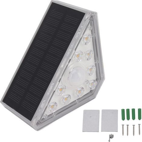 2 Ensembles de Lampes Solaires pour Escaliers, Blanc Chaud, étanche IP68, Conception de Lentille Optique pour Escaliers de Jardin, éclairage Décoratif de Cour (1/5)