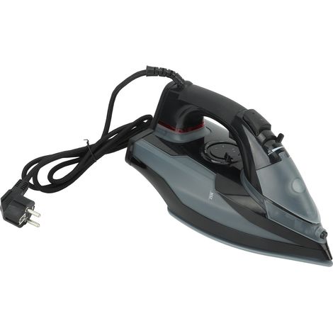 Fer à repasser vapeur à semelle pour vêtements, 2000 W à 2400 W, portable, avec réservoir d'eau de 380 ml, idéal pour la maison et les voyages. Prise UE 220 V. (1/5)