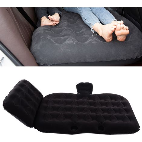 Matelas de voiture gonflable de type hamac avec gonflage rapide et automatique, adapté à une utilisation à domicile et en voiture, matelas de voyage avec pompe à air. (1/5)