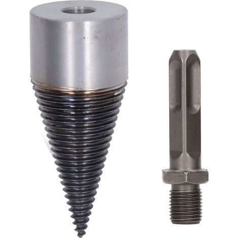 Foret à bois en acier au carbone haute dureté, amovible et résistant à l'usure, avec queue carrée de 42 mm / 1,65 po (1/5)