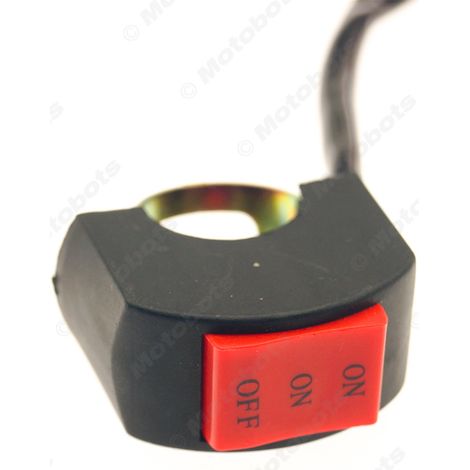Motorcycle switch wire, LED headlight switch, three-wire motorcycle handlebar switch, push button switch, plug wire (1/4)