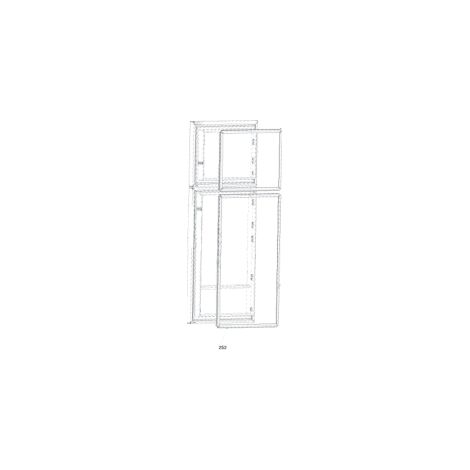 Guarnizione porta frigorifero (codice 252) - Frigorifero, congelatore - BEKO - 433930