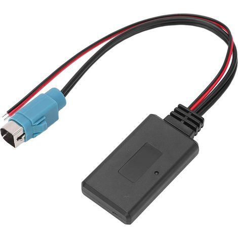 Cable de entrada AUX Bluetooth EBTOOLS Bluetooth 5.0 Versión Bluetooth 5.0 Adaptador de radio Cable de audio de entrada AUX de repuesto para Alpine KCE-236B CDE9885 9887. (1/5)