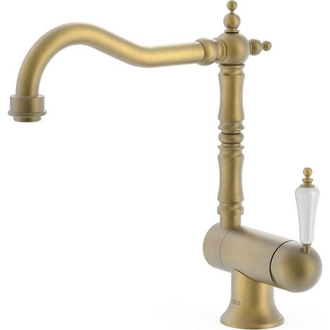 GRIFO MONOMANDO CON CAÑO ABATIBLE PARA COCINA CON