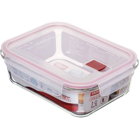 Boîte Alimentaire Verre 1,5 L Cook (1/5)