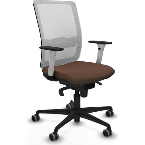 Sedia da ufficio piqueras y crespo comfort bianco schiuma alta qualità (1/2)