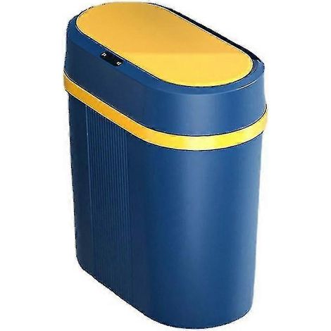 Poubelle électronique automatique étanche pour salle de bain et cuisine, poubelle intelligente pour les déchets B Xxf (1/5)