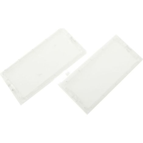 Roblin – Cache lampe X2 pour hotte Faber – Pièce détachée compatible – Installation facile – Qualité d'origine