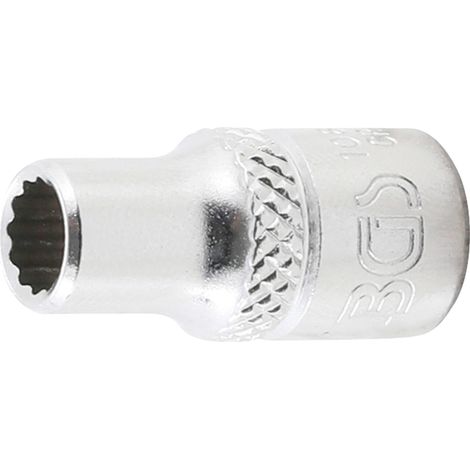 Llave de vaso 12 caras entrada 6,3 mm (1/4") 7/32"