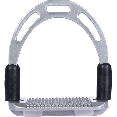 Staffe inglesi in alluminio antiruggine modello Ultra Safety: 12 cm, nero 9100 (1/2)