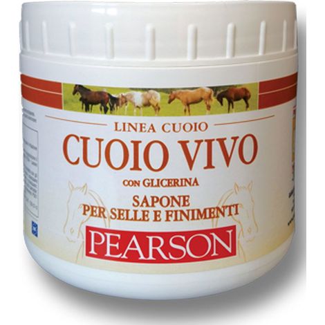 CUOIO VIVO Pearson sapone per selle e finimenti con glicerina 500 ml
