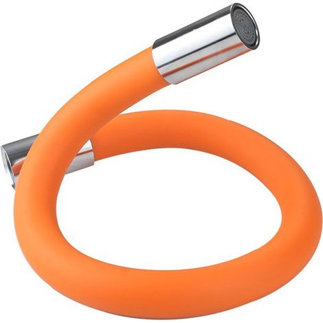 Extension de robinet universelle Rotation à 360 ° Tube de courbure libre réglable Accessoires anti-éclaboussures 30 cm (1/5)