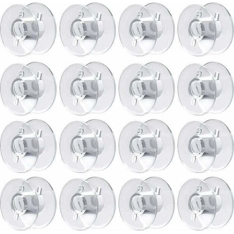 60 Pcs Canette Machine a Coudre Bobines pour Machine à Coudre Canette Plastique Canettes Machine à Coudre pour Brother Singer Kenmore Janome la Plupart des Machines à Coudre (1/4)