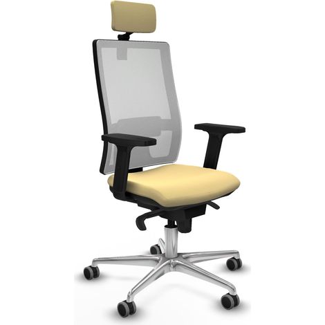 Bürostuhl piqueras y crespo Horna weiß hochwertiger Schaum (1/2)