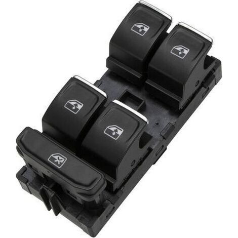 Pr Interrupteur de Fenêtre Golf Mk7, KASturbo Bouton Lève Vitre pour Passat Touran Tiguan Arteon Karoq Kodiq Leon 5G0959857 (1/5)