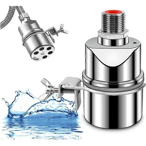 Contrôle de niveau, vanne à flotteur à bille 3/4 pouce, pour réservoirs d'eau, bassin A (1/5)