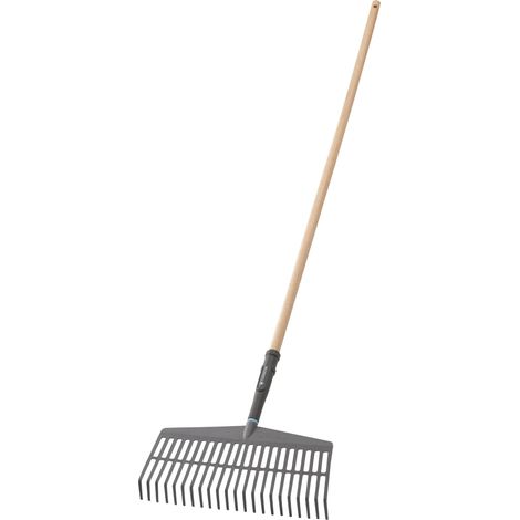 PureLine Rechen-Besen – 43 cm breit – Stiel aus 100 % FSC-zertifiziertem Holz GARDENA (1/5)