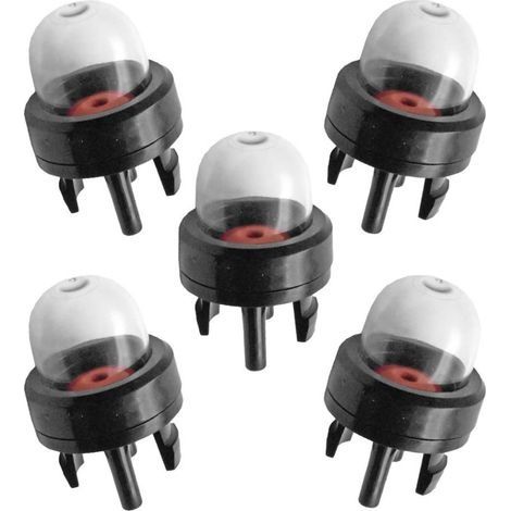 6 Pièces Ampoules d'amorçage Carburant Encliqueter Ampoule Pompe Carburateur Poire d'amorçage pour Tronçonneuse Débroussailleuse Trimmer Souffleur Carburateur Accessoires (1/5)