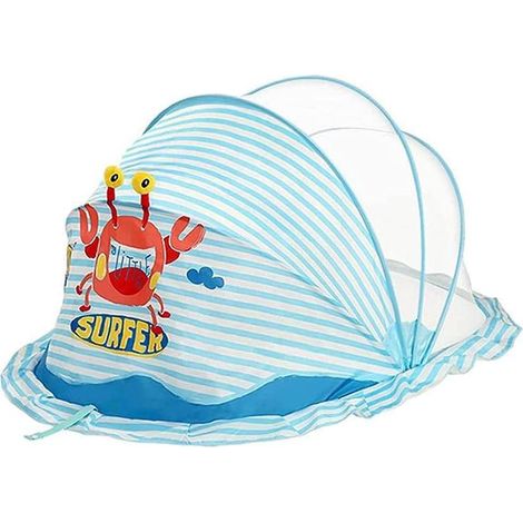 Moustiquaire pour bébé ,lit bébé pliable, moustiquaire de lit portable, sans sol, anti-buée, installation gratuite 110×60×65CM (1/5)