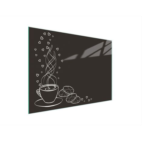 Planche à découper en verre 30x22 café (1/5)
