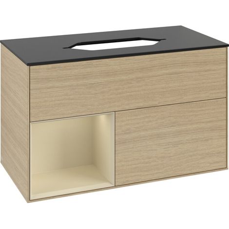Villeroy & Boch F652HJPC Meuble sous-lavabo Finion F65 (1/3)