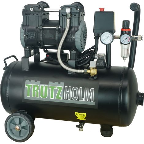 Premium Brushless Silent Flüsterkompressor 24L Kompressor leise 900 W, 62dB, 8 bar (1/5)