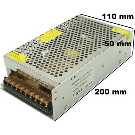 Alimentatore LED 12V 250W 20,8A IP20 IdeaLED ID-3006 (1/3)