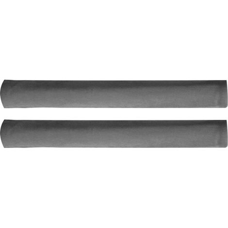 Lot de 2 protège-poignées de porte de réfrigérateur doux et hypoallergénique, universels, pour four et micro-ondes, gris clair (1/5)