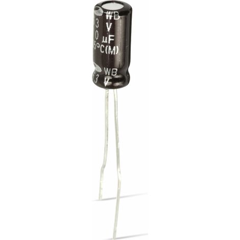 Condensateur JAMICON 220µF, 25V, radial, RM 3,5