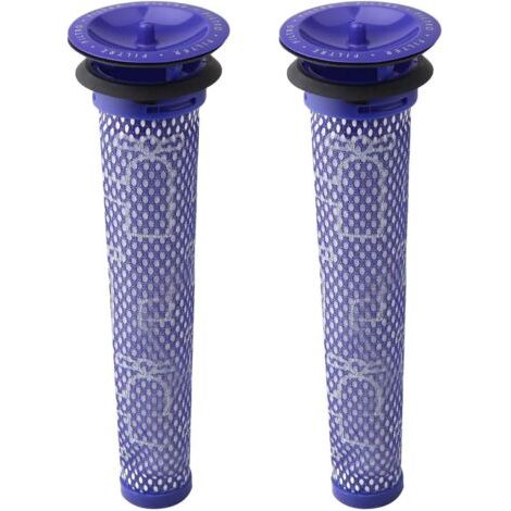 Pack of 2 replacement pre-filters for Dyson DC59, DC62, DC74, V6, V7, V8.--DTEKGAZ
