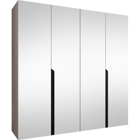 Armario Hartford 591, Cachemira, 202x200x52cm, Puertas de armario: Con bisagras, Número de estantes: 0 (1/5)