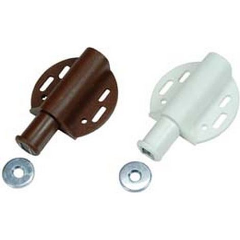 20PZ CRICCHETTO MAGNETICO AUTOMATICO A SCATTO DA APPLICARE - colore marrone