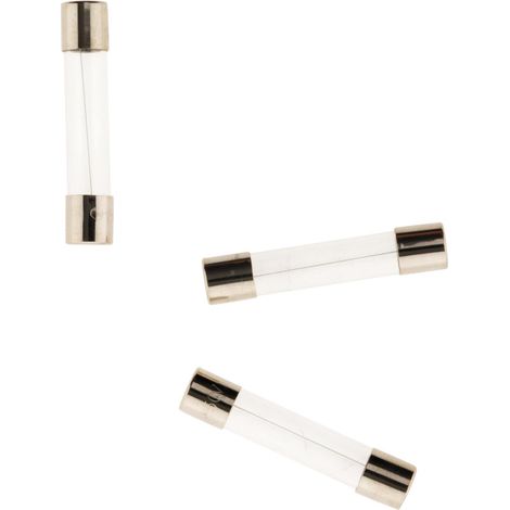 3 Fusibles de vidrio 6,3 x 32 mm 16 A