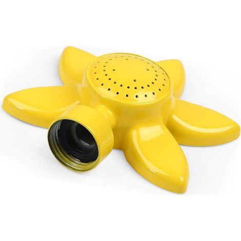 Arroseur pour enfants de cour, arroseur de pulvérisation d'eau d'extérieur à point circulaire de conception de fleurs (tournesol) (1/3)