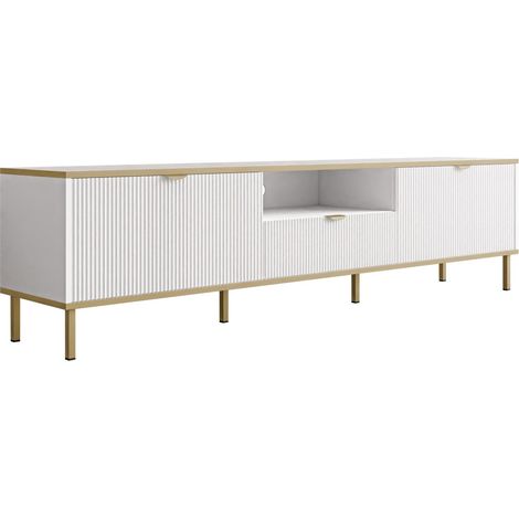 Meuble TV Comfivo Elblare , Le nombre de portes: 0, Nombre de tiroirs: 0, 181x46x35cm