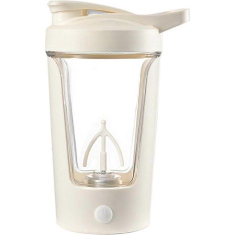 Automatischer, batteriebetriebener Mischbecher, hitzebeständig, für Kaffee und Milchpulver. (1/5)