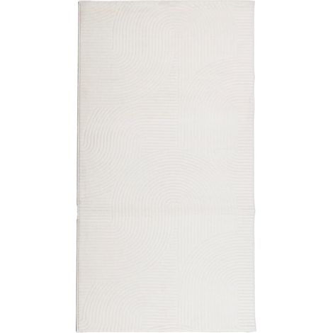 Maison Exclusive - Teppich IZA Kurzflor Skandinavischer Look Crem