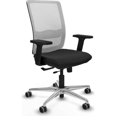 Chaise piqueras y crespo Haches noir accoudoirs ajustables confort (1/2)