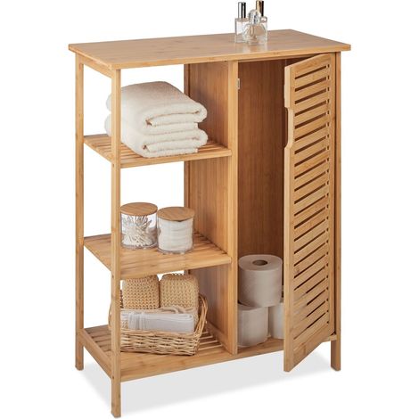 Badezimmerschrank aus bambus