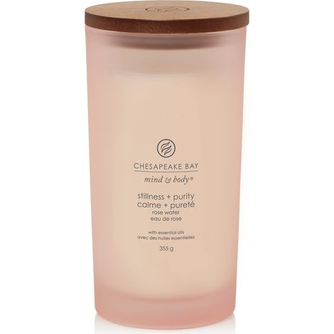 Chesapeake Bay candela profumata  Candela grande Tumbler Stillness + Purity per aromaterapia  Durata: fino a 82 ore  Collezione Mind & Body (1/5)