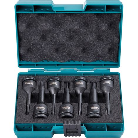 Makita  Impact  Black  Llave  de  impacto  T  Set  de  7  piezas  -  E-23628 (1/5)