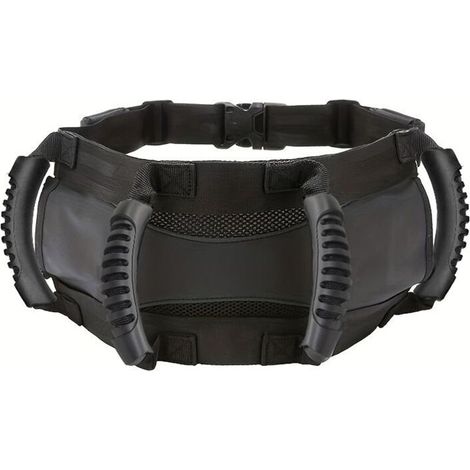 Poignée de Siège Arrière de Moto, Poignée de Maintien Réglable pour Passager, Ceinture de Sécurité, Poignée Passager, Accessoire pour Motos (1/2)